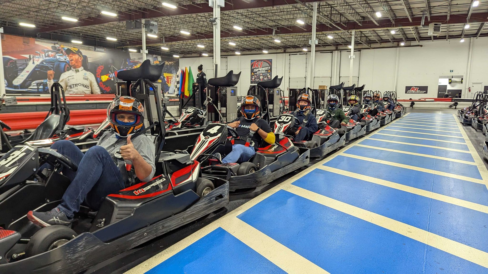 Team during a virtual meeting